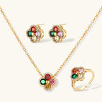 Lucky Clover Jewelry Set