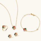 Lucky Clover Jewelry Set