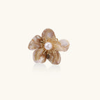 Golden Bloom Pearl Pin