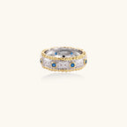 Azure Dreams Band Ring